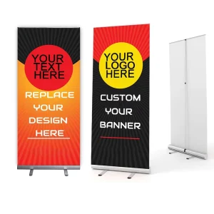 High Quality Custom logo Design Roll up Banner PVC Vinyl Printed Teardrop Pull up Retractable Banner Stand