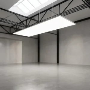 High Quality Customized Garage Working Film Light Solf Film Led Light Fast Delivery Led Grid Light Ceiling for Workshop