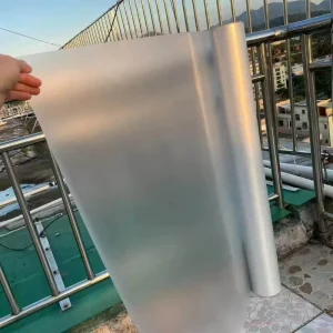 High Quality Eco-friendly Durable Frosted PET Film Sheets for Cupboard Windows Customizable Thickness & Cutting Service