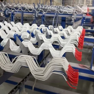 High Quality Greenhouse Spring Wiggle Zigzag Wire Galvanized Steel Aluminum Profile Greenhouse Clamp