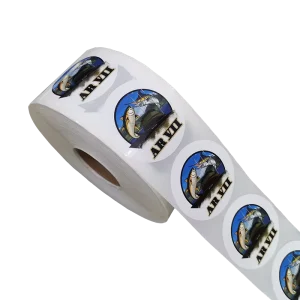 High Quality Logo Label Sticker Custom Printing Waterproof Adhesive Stickers for Business Packaging Sticker