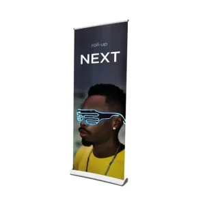 High Quality Luxury Retractable Roll Pull up Banner Display Stand