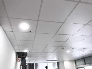 High Quality Modern Embossed PVC Gypsum Ceiling Film for Hotel Use Heat Insulation Decorative Waterproof Fireproof 0.12mm Thick