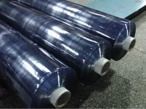 High Quality Pelicula Transparent Waterproof Flexible Soft PVC Film in Rolls Cold Laminating Film Plastic Film