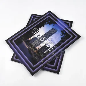 High Quality Price Sprayed Edge Custom Book Printing Publishing Services Magazine Catalog Brochure Leaflet