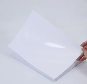 High Quality Self Adhesive Inkjet Glossy Photo Paper Sticker in Sheet or Roll Size