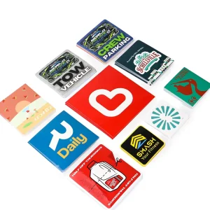 High Quality Self Adhesive Waterproof Vinyl Stickers Roll Printing Rectangular Product Packaging Die Cut Label Sticker