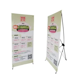 High Quality Spider X Banner 60X160Cm or 80X180Cm Stand Banner Aluminum Display Stand Banner