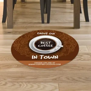 High Quality Supermarket Advertising Anti slip Ground Decals Waterproof Store Promotion Signs Floor Sticker