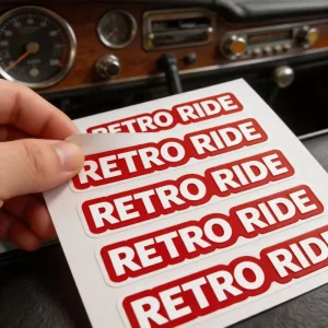 High Quality Waterproof DIY Self adhesive Print My Sticker Custom Logo Label Stickers for Decoration