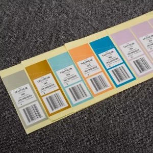 High Quality Waterproof Vinyl Self-Adhesive Roll Big Custom Logo Stickers for Packaging Label