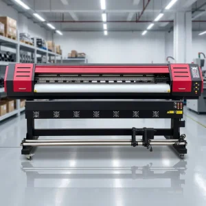 High Speed Eco Solvent Print Service 0.7m 1.3m 1.6m 1.8m 2.5m 3.2m Banner Vinyl Stickers Printing Machine Roll to Roll Printer