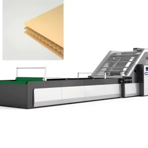 High Speed Full Automatic Corrugated Cardboard Flute Laminating Machine