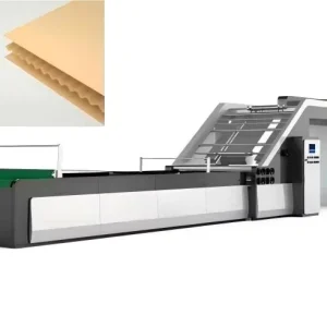High Speed Servo Type Full Automatic Flute Laminating Laminator Machine