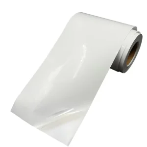 High Temperature Resistance 100% clear Transparent PP PET PVC Adhesive Label Sticker Paper PP Self adhesive Paper Film