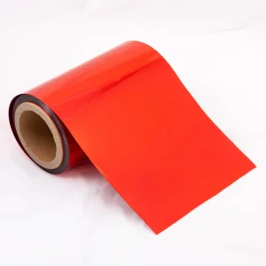 High Temperature UV Printed PET Polyester Stretch Film Customizable Printing Width for Motor Composite Wire Drawing Packaging