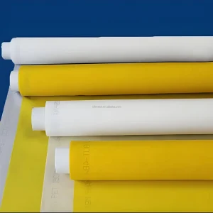 High Tension Polyester Silk Screen Printing Mesh 47T-110T Polyester Bolting Cloth 120-280 Mesh For Textile And Ceramic Printing