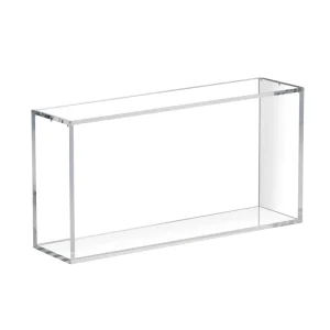 High Transparency Acrylic TCG Simplified Chinese Case Transparent Dustproof Game Cards Display Case with Magnetic Lid