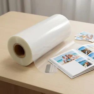 High Transparent Holographic PET Film High Glossy Crystal Porcelain Painting Hot Mounting Photo Crystal Film