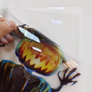 High Transparent PVC Vinyl Window Decal Sticker Halloween Atmosphere Personalized Home Decoration UV Digital Printing Any Size