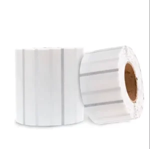 High Transparent Waterproof PVC Thermal Labels Customizable Size & Color Adhesive Paper Stickers for Supermarket Use