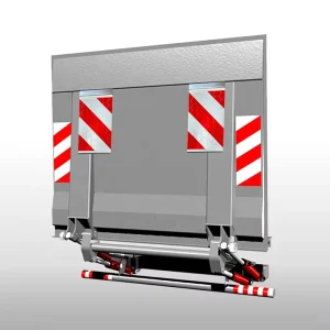 High Visibility Reflective Warning Marking Tail Lifts Warning Flags for Truck Reflective Tail Lifts Flags