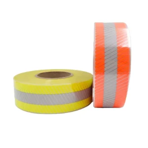 High Visibility Silver Flame Fire Retardant Reflective Material Tape Fireman Uniform FR Tape Warning Strip