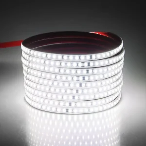 High Voltage 110V SMD2835 4040 5730 Strip Lights Width 8MM 12MM Single Color 100M Rope Flexible LED Strip Light