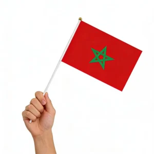 High quality Custom made Flags and Hand held Flags Digitally Printed with Various Flagpoles