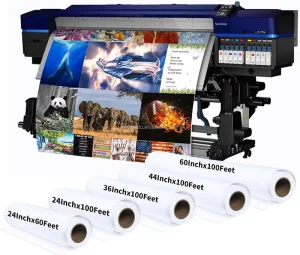 High quality Inkjet printed Canvases for Outdoor Advertising Banners and Decorative Paintings