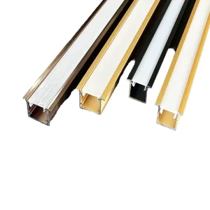 High quality LED Aluminum Profile Extruded Embedded Aluminum Channel Cabinet Aluminum Profile Strip Light