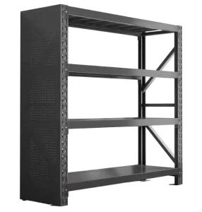 Hole board Shelving Hardware Tool Rack Storage Shelving Single Tier Living Room Wall Mounted Metal Storage Organizing Rack
