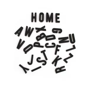 Hollow Style Metal Alphabet A Z Letters Custom Color Name Plate Logo Charms Ornaments Strap Loop Buckle for Bags