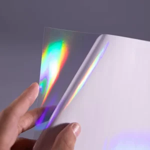Holographic Film Factory Spot Pet Pvc Bopp Cold Transparent Holographic Lamination Laminating Film