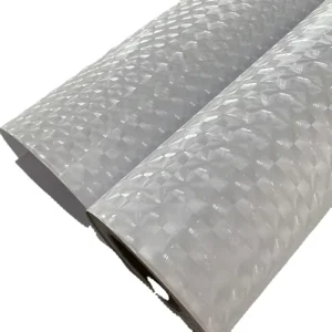 Holographic Glossy Cold Laminate Overlay Film Color Laminating Semi Transparent Broken Glass Waterproof UV Resistant