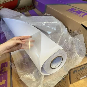 Holographic Laminate Film Cold Lamination Film White Release Paper Soft Picture Protection Glossy Matte Cold Lamination Film