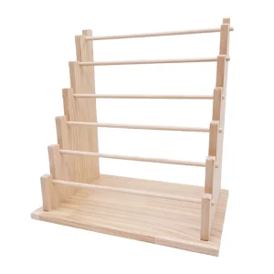Home Desktop Key Storage Convenient Jewelry Display Stand Creative Desktop Key Hanger Personalized Wooden Storage Rack
