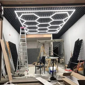 Honeycomb Led Light Buy Hexagon Wall Panel Lamp Honeycomb Light Led Ceiling