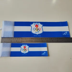 Hook and Loop Elastic Armbands Customized Armbands with Flag Printing