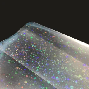 Hot Holographic Lamination Vinyl Film in Sheets