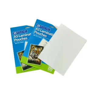 Hot Laminating A4 Film Adhesive Glossy Matte A5 75mic PET Thermal Lamination Film