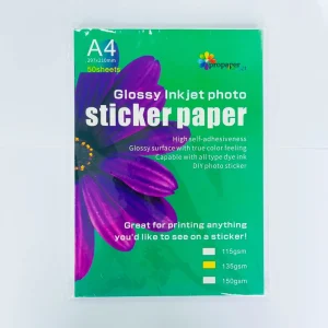 Hot Sales Lowest Price Waterproof Self Adhesive Photo Sticker Paper for Inkjet Printing