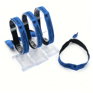Hot Selling Metal Bead Woven Bracelet Custom Logo Bulk Discount Wristband for Event Marketing Premium Promotional Supplies