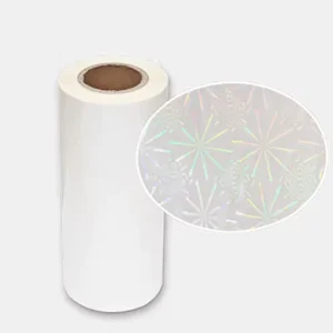 Hot Transparent Holographic Lamination Film Laser Film Thermal Lamination Film