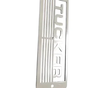 Household Appliances Steak Oven Zinc Alloy Hollow Letters Electroplated Metal Custom Made Sand Blasted Oxidation Nameplate
