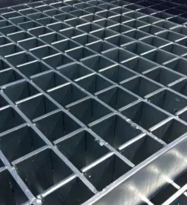 ISO9001 CE Certified Hot Dip Galvanized Stainless Steel Wire Bar Grating Heavy Duty Durable Welded Mesh Construction