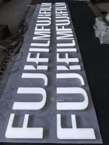 Ideal for Storefront and Shop Signage Acrylic Front Light Letter