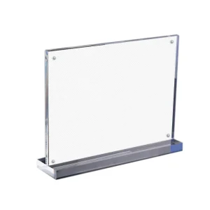 In Stock T Shaped Table Sign Display Stand Strong Magnetic Thickened Acrylic A4 A5 Advertising Table Display Racks