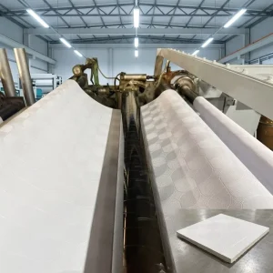 Indoor Modern Hotel Use Colorful Decorative PVC Gypsum Ceiling Film Embossed Texture Roll