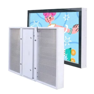 Indoor Outdoor Wall Mounted LCD Digital Advertising Display Signage Video Wall Screen for Elevators and Restaurants